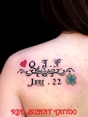 Letter  tattoo ^gD[